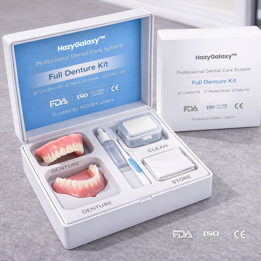 🔥HazyGalaxy™ Custom-Fit Dentures ⏰ ENDS TODAY   70% OFF | Smile with Confidence