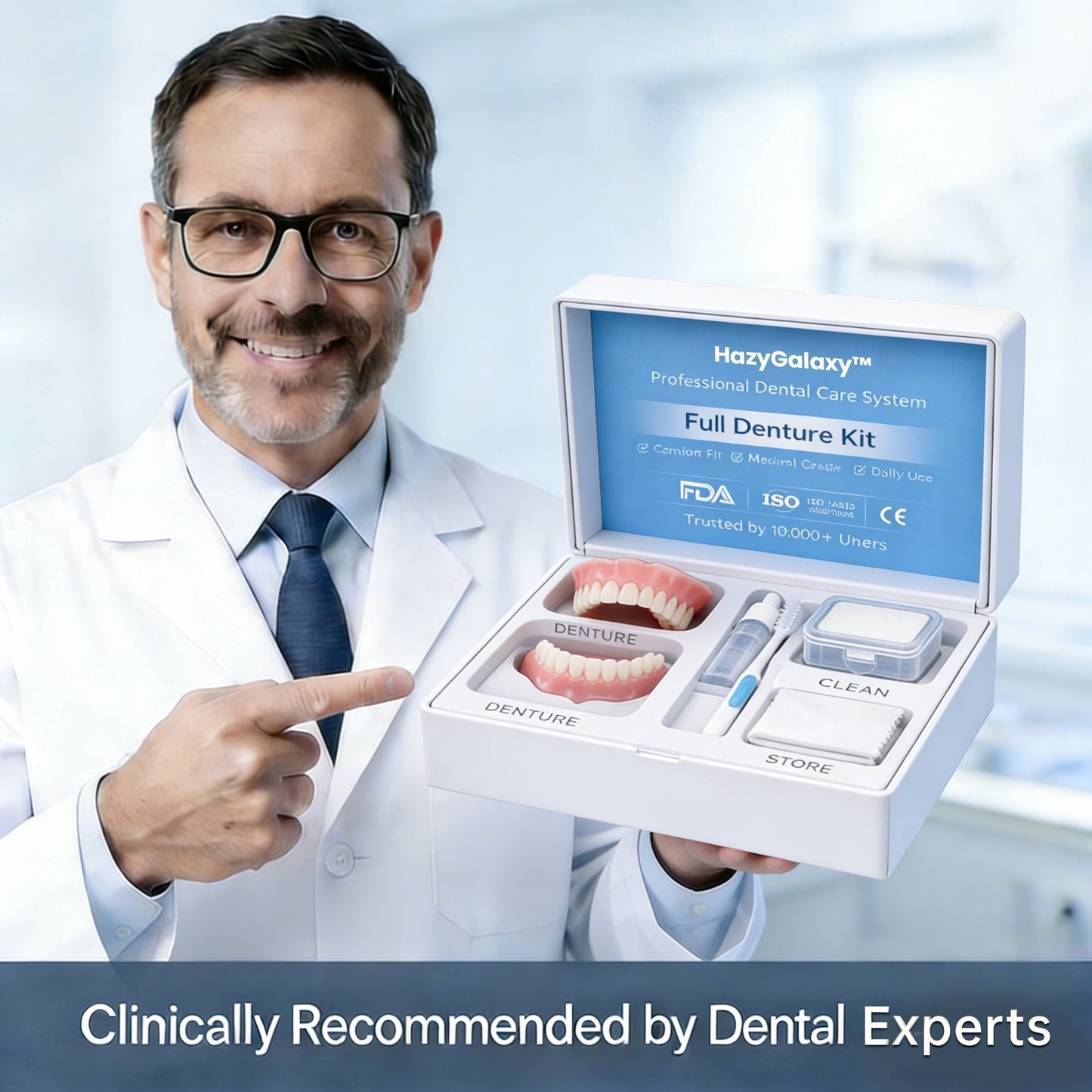🔥HazyGalaxy™ Custom-Fit Dentures ⏰ ENDS TODAY   70% OFF | Smile with Confidence