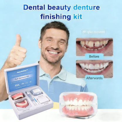 🔥HazyGalaxy™ Custom-Fit Dentures ⏰ ENDS TODAY   70% OFF | Smile with Confidence